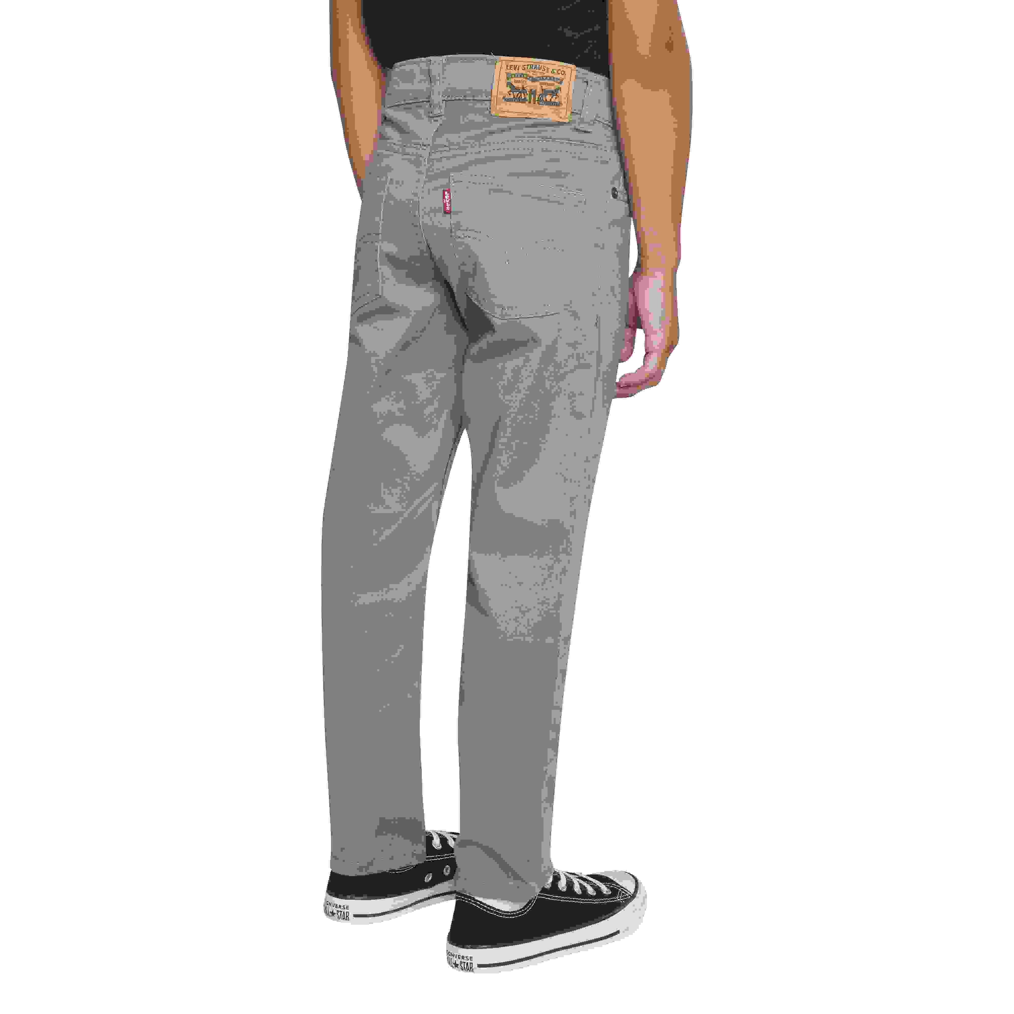 Levi's 511 Slim Fit Soft Brushed Little Boys' Grey Sueded Pants
